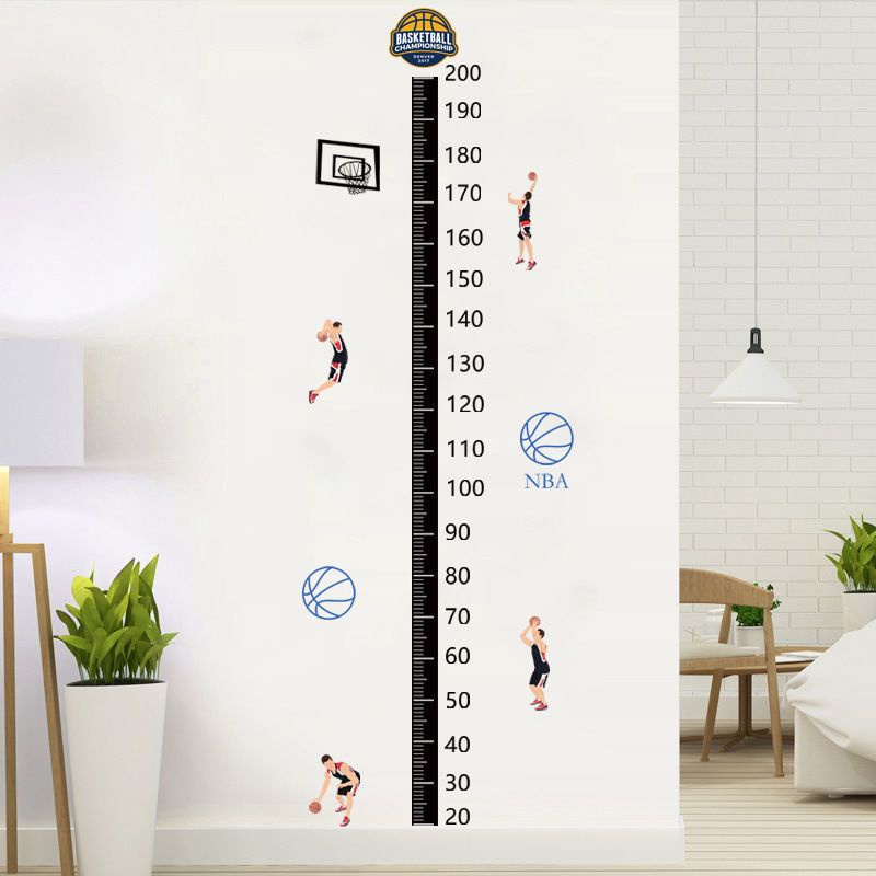 Miếng Dán Tường Hình Thước Đo Chiều Cao 5.6M 2m Độc Đáo Trang Trí Phòng Khách / Phòng Ngủ