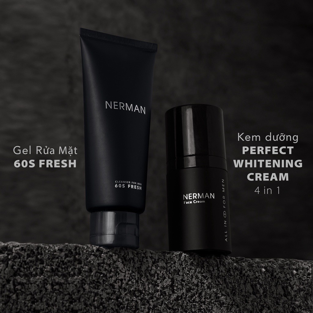 Combo trắng da cho nam Nerman Perfect Whitening