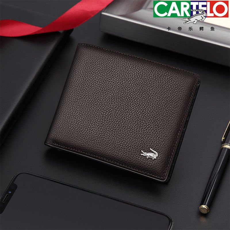 Ví Da Cá Sấu Chính Hãng Có Khóa Kéo Dành Cho Nam