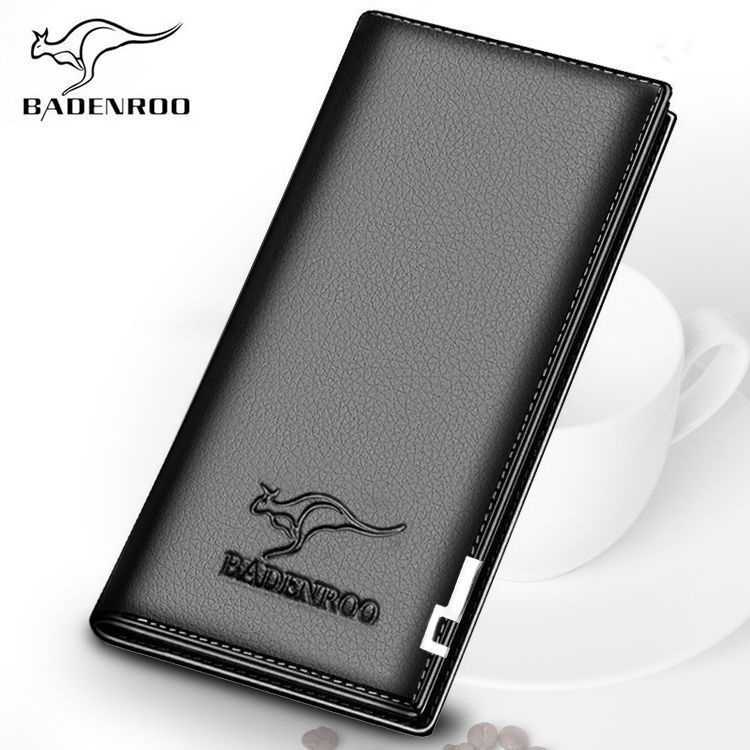 Ví Da Mềm Siêu Mỏng Dáng Dài Cỡ Lớn Thời Trang Cho Nam