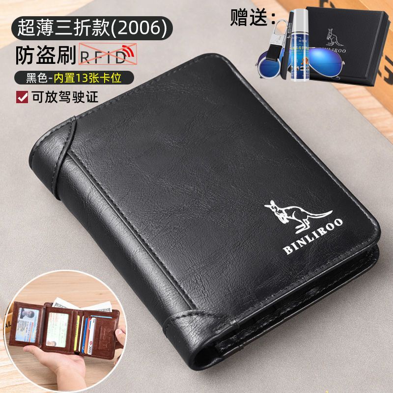 Ví Da Thật Đựng Bằng Lái Xe Chống Trộm Cho Nam