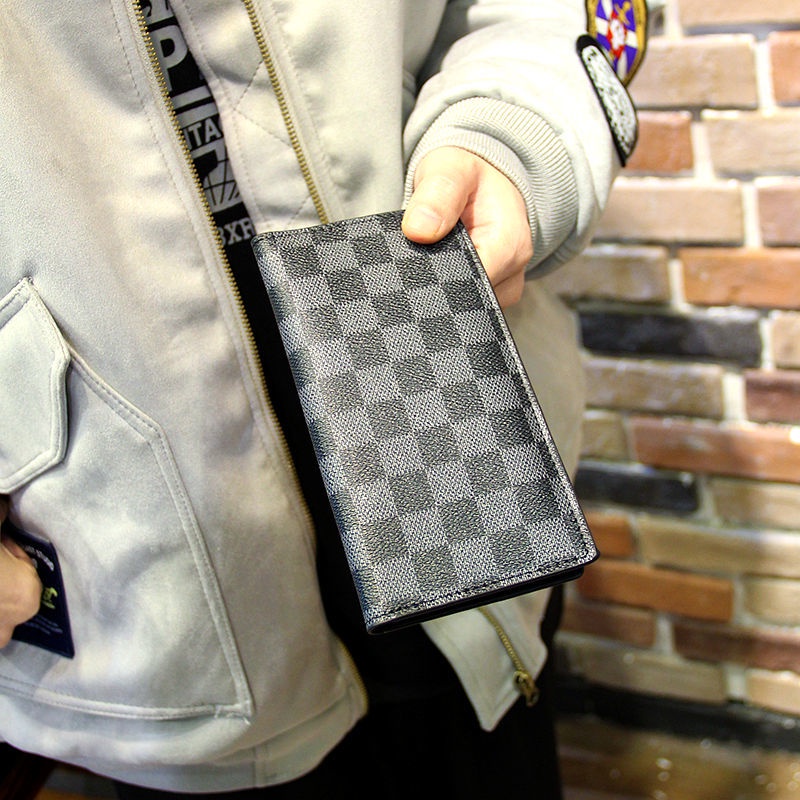 Ví Dài Cầm Tay Đa Năng Sức Chứa Lớn Thời Trang Cho Nam