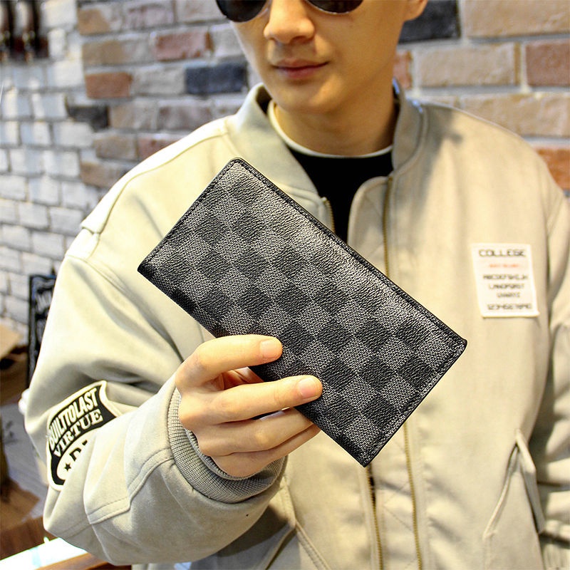 Ví Dài Cầm Tay Đa Năng Sức Chứa Lớn Thời Trang Cho Nam