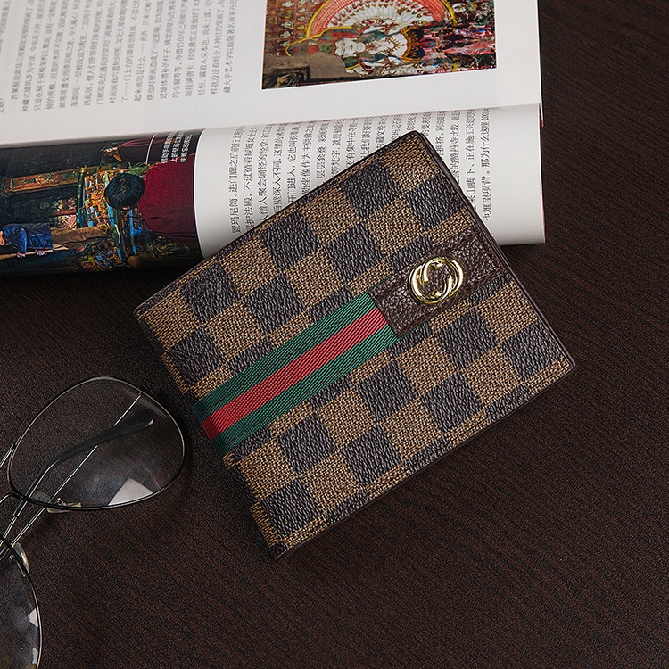 Ví Da Ngắn Nhiều Ngăn Thời Trang Cho Nam