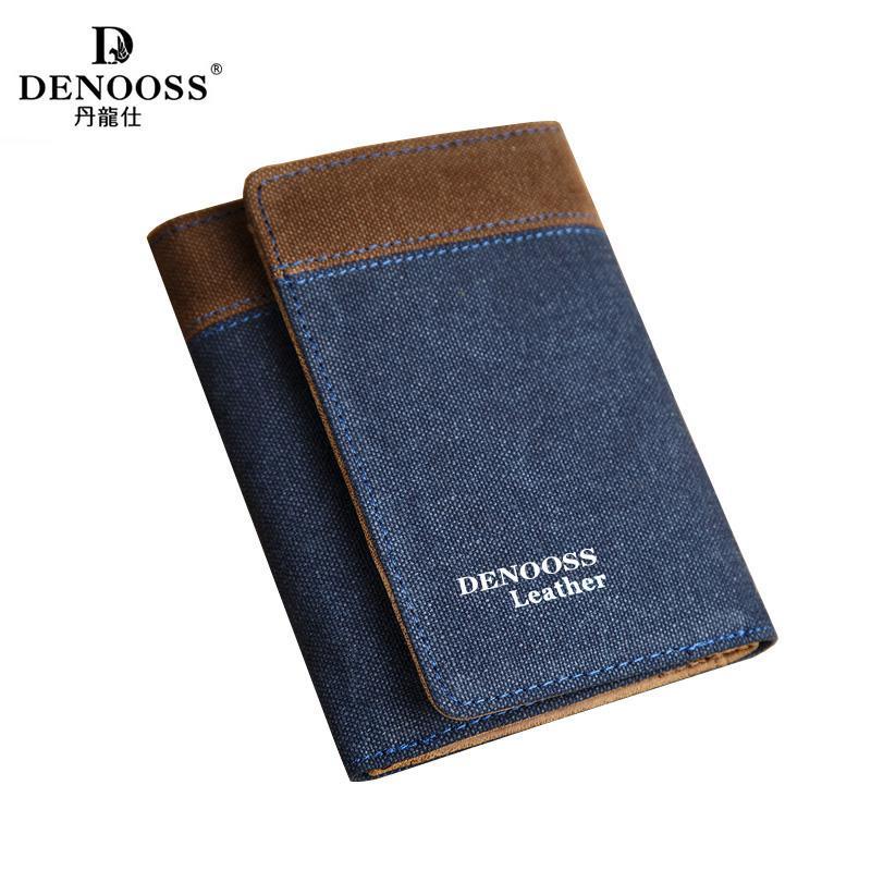 Ví Nam Ngắn Vải Jean Thời Trang Trẻ Trung