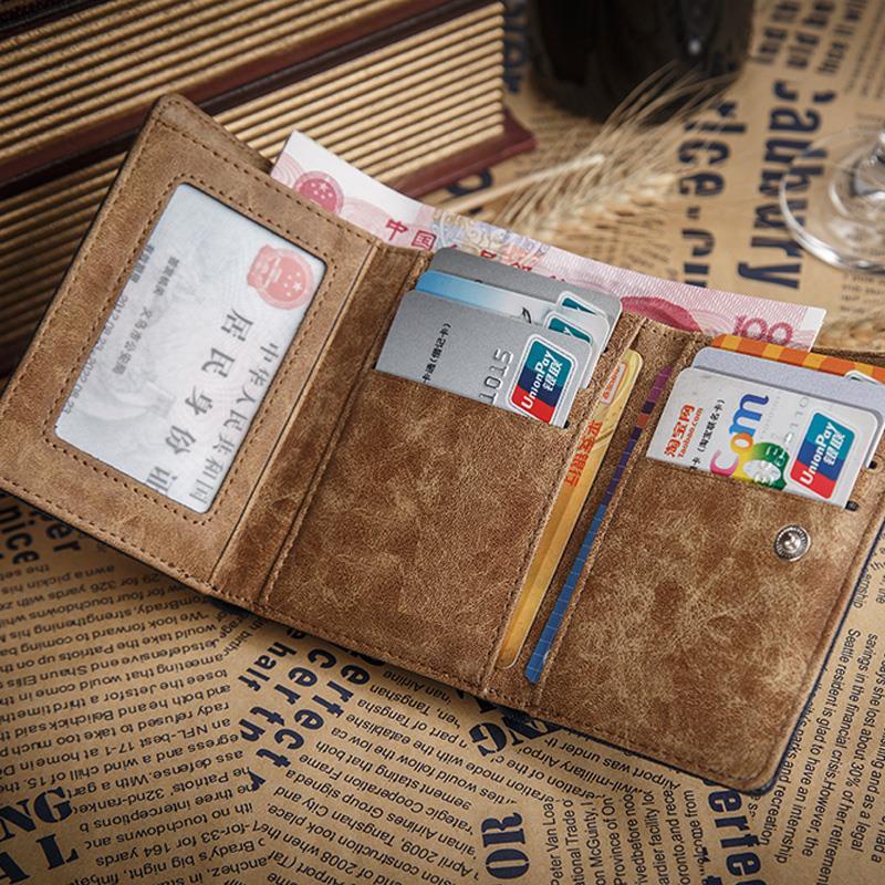 Ví Nam Ngắn Vải Jean Thời Trang Trẻ Trung