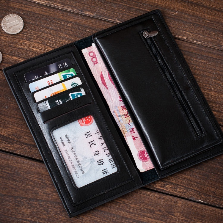 Ví Dài Siêu Mỏng Kiểu Dáng Đơn Giản Thời Trang Cho Nam