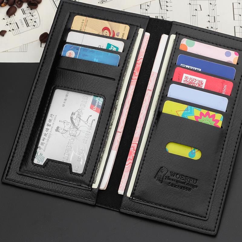 Ví Dài Siêu Mỏng Kiểu Dáng Đơn Giản Thời Trang Cho Nam