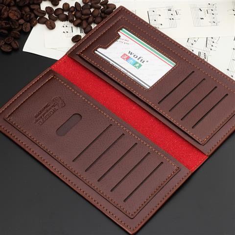 Ví Dài Siêu Mỏng Kiểu Dáng Đơn Giản Thời Trang Cho Nam