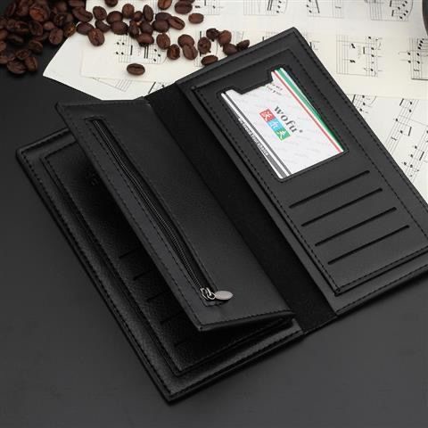 Ví Dài Siêu Mỏng Kiểu Dáng Đơn Giản Thời Trang Cho Nam