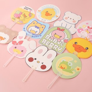 Quạt cầm tay hình vịt thỏ các mẫu