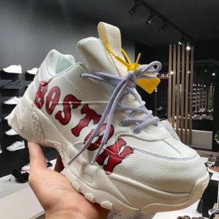 Giày MLB Boston hót hít, Giày Thể Thao Tăng Chiều Cao MLB Boston bản đẹp full bill box - MonTay_Store