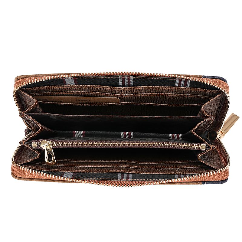 Ví Da Cầm Tay Dáng Dài Đa Năng Phong Cách Hàn Quốc Thời Trang Cho Nam