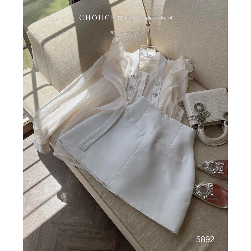 Chân váy chữ A chất liệu tapta hàng cao cấp loại 1 GL Clothing