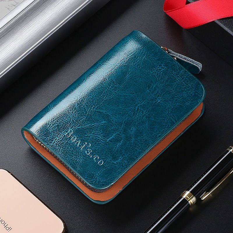 Ví Da Đựng Chìa Khóa Đa Năng Phong Cách Hàn Quốc Cho Nam