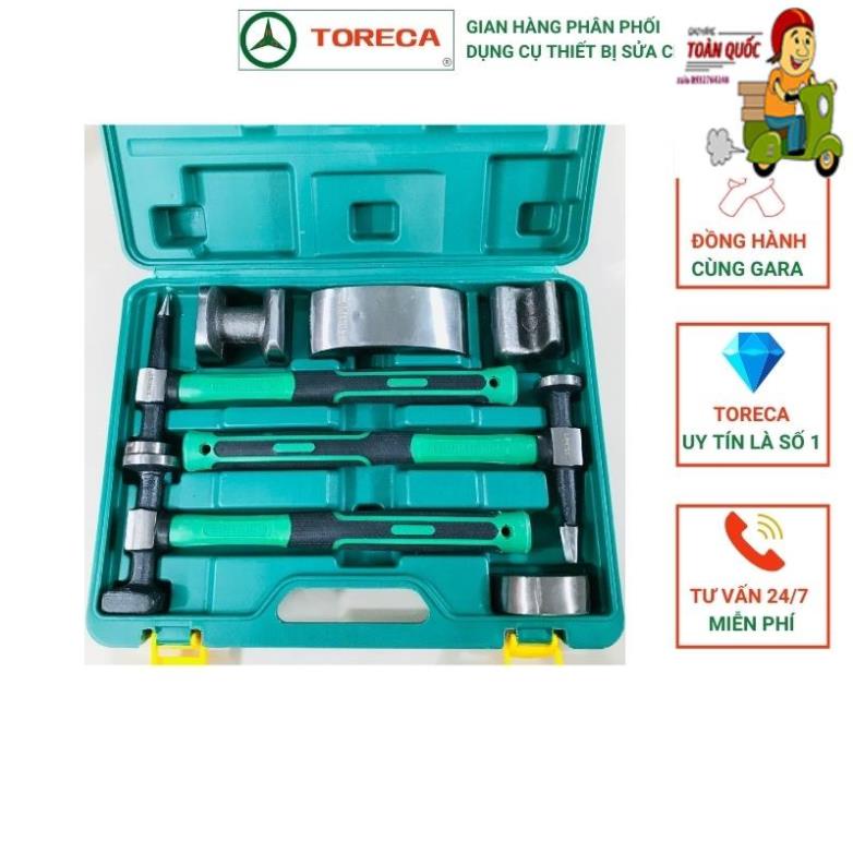 Bộ đe búa gò tôn xe, đe cầm tay đồng sơn