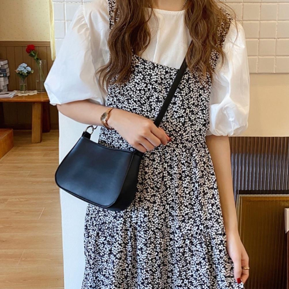 Túi túi công sở xách nữ đeo chéo cao cấp giá rẻ phong cách , kẹp nách, đeo hông kèm dây GRADENBAG155