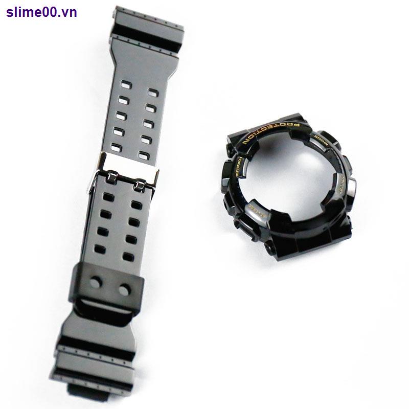 Dây Đeo Silicon + Ốp Bảo Vệ Cho Đồng Hồ casio G-Shock GA-110 120 130 GA150 300 0515