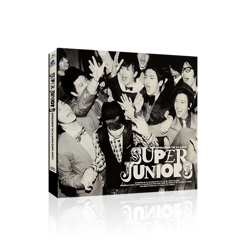 Đĩa CD Album Super Junior The 3rd Alumb-Sorry Sorry (Sorry, Sorry)