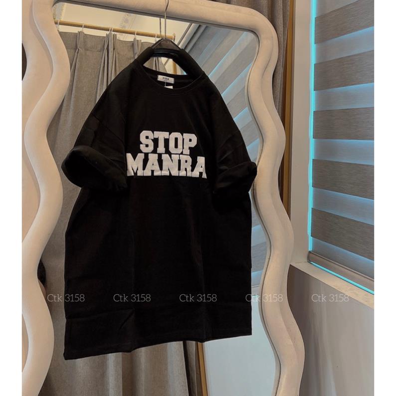 Áo Thun Form Rộng 3158 Cotton Khô Nam Nữ Unisex STOPMANRA