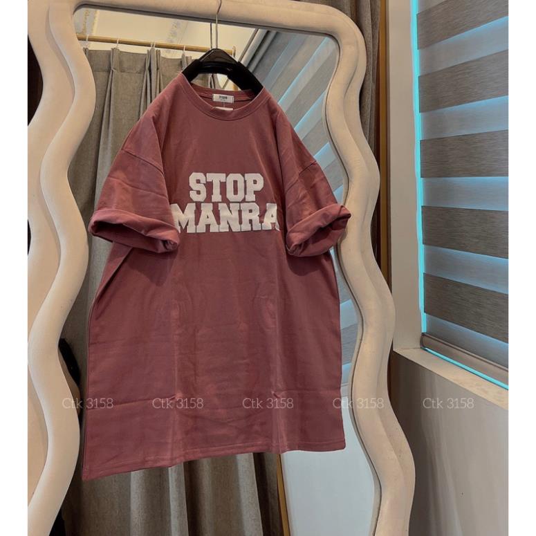 Áo Thun Form Rộng 3158 Cotton Khô Nam Nữ Unisex STOPMANRA