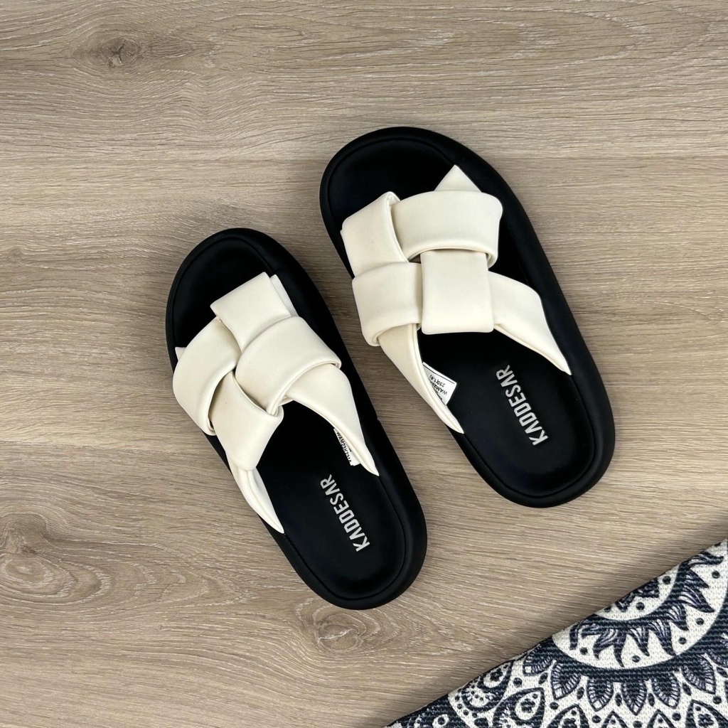 Dép xăng đan nữ dép đi biển đế dày thời trang đi bên ngoài kiểu Pháp cao cấp dép sandal đế dày