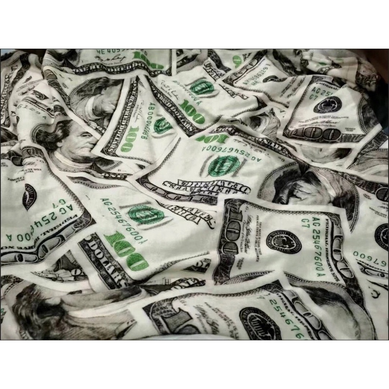 GRIZZ_Chăn Lông Mịn Hình In Dola