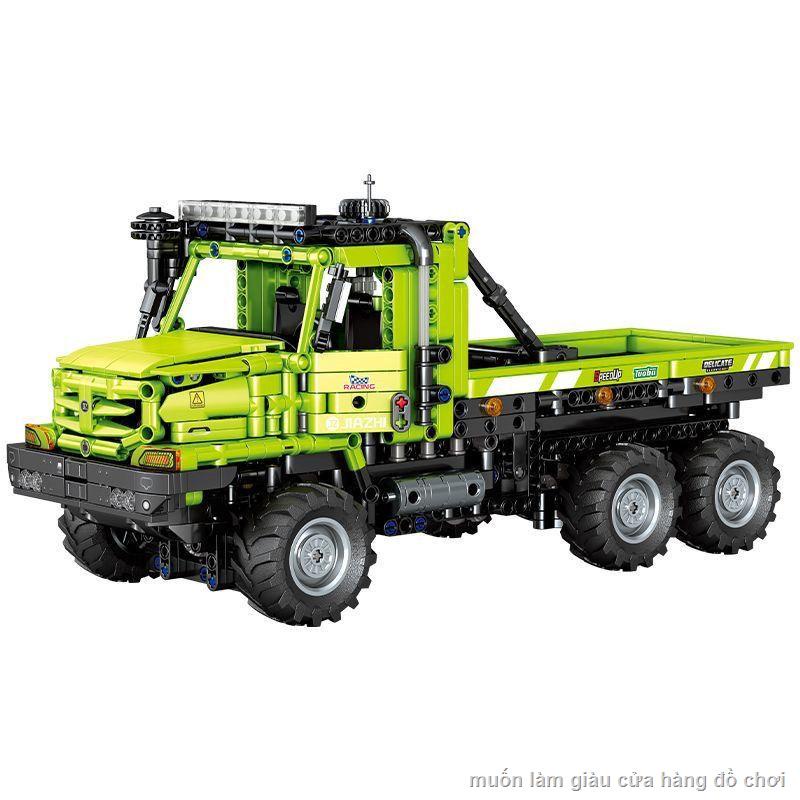 Tĩnh Tương Thích Lego Saitos Xe Tải Máy Móc Nhóm Khối Xây Dựng Xếp Hình Chính Tả Đồ Chơi Quà Tặng Sinh Nhật Bé Trai