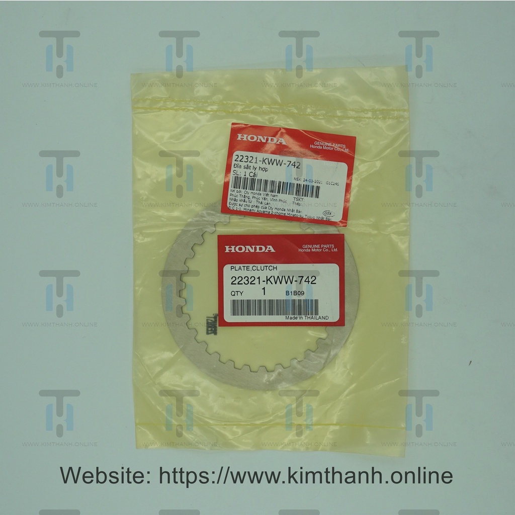 Bố nồi lá sắt Winner Honda VN _ 22321KWW742