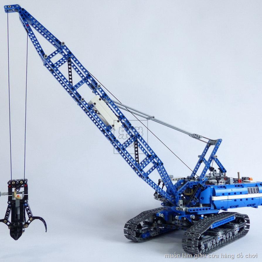 Tương thích với đồ chơi khối xây dựng cần cẩu bánh xích sê-ri LEGO Ace Technic