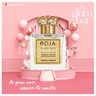 𝐭𝐡𝐞𝐠𝐥𝐚𝐦𝐛𝐚𝐫 ★ nước hoa roja amber aoud crytal perfume 5ml/10ml/20ml