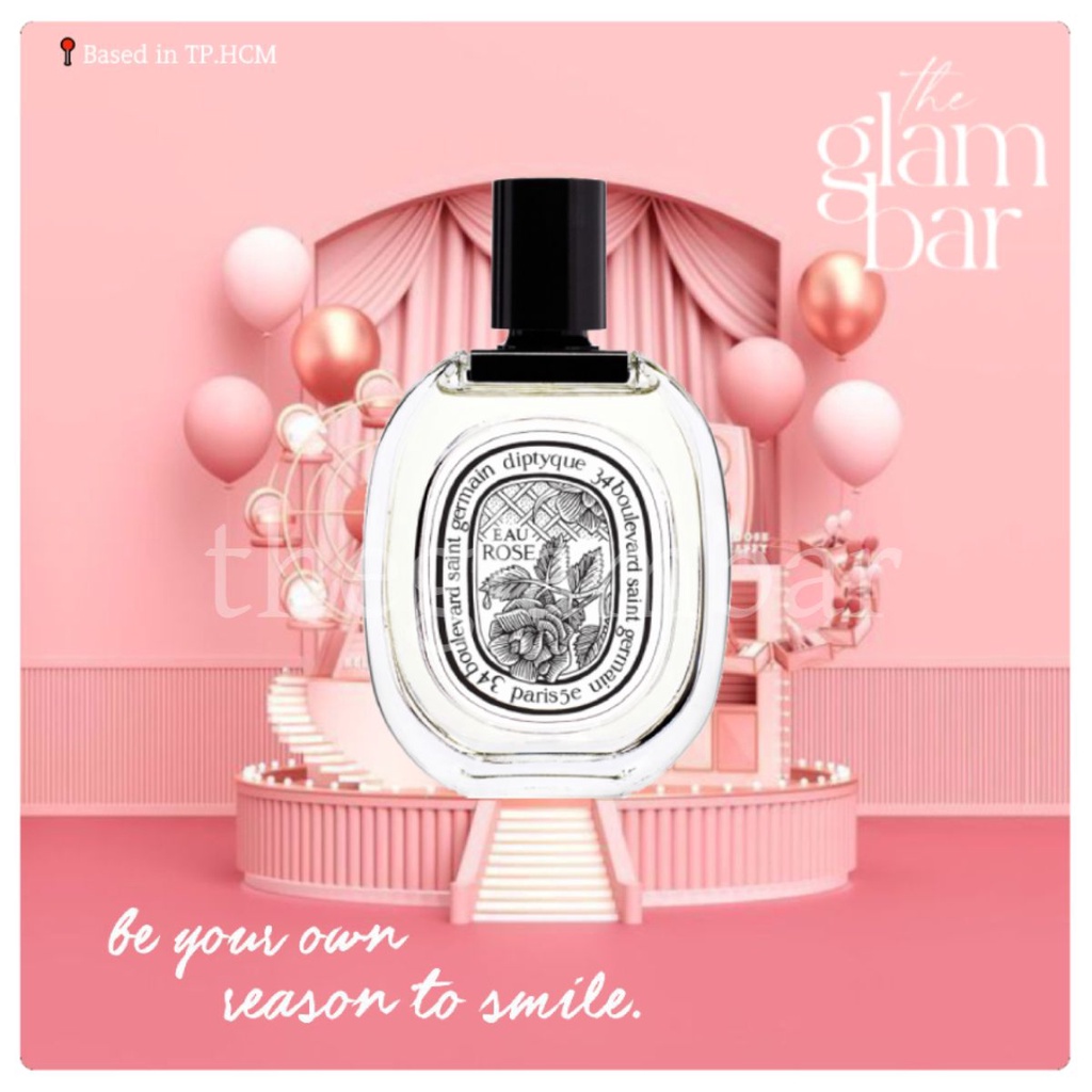 𝐭𝐡𝐞𝐠𝐥𝐚𝐦𝐛𝐚𝐫 ★ Nước hoa Eau Rose EDT Diptyque 5ml/10ml/20ml