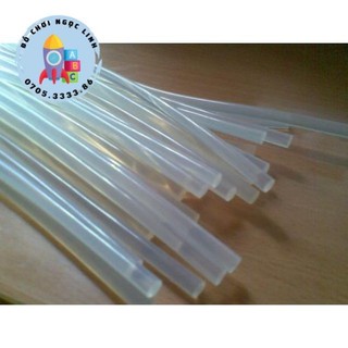 Keo nến nhỏ 7mm dài 27cm, keo nến to 10mm dài 25cm