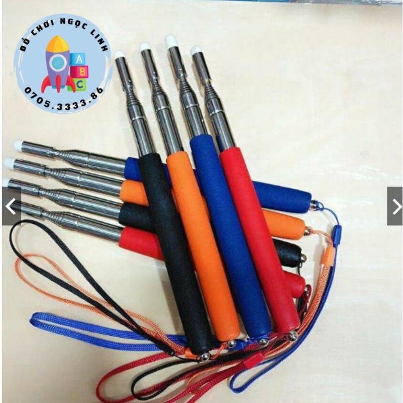 Que chỉ bảng inox đầu nỉ 1 mét - CÓ DÂY ĐEO