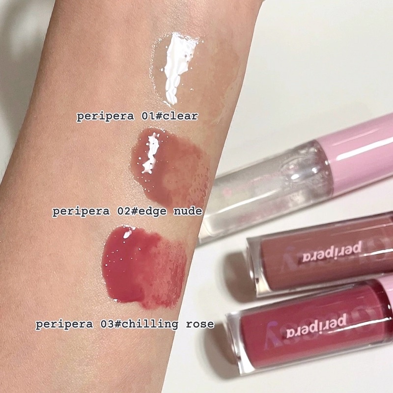 Son bóng thuần chay Peripera Ink Glasting Lip Gloss