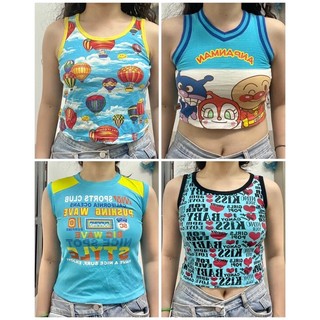 Baby tee hoạt hình cute, kawaii, 2hand, secondhand