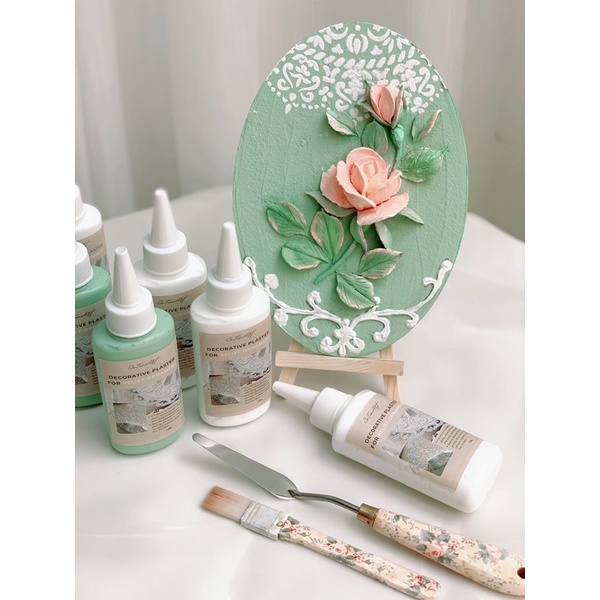 Thạch cao để trang trí phù điêu - Decorative Plaster - Texture Paste