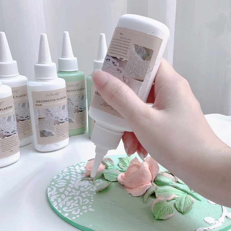 Thạch cao để trang trí phù điêu - Decorative Plaster - Texture Paste