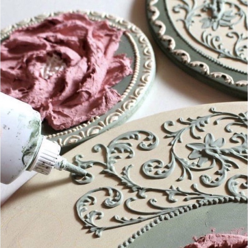 Thạch cao để trang trí phù điêu - Decorative Plaster - Texture Paste