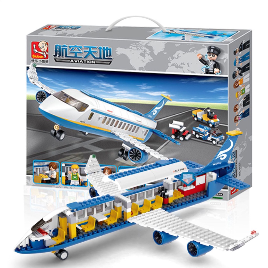 Đồ Chơi Lắp Ráp Lego Máy Bay Airbus Cỡ Lớn