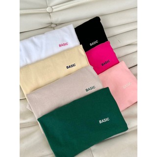 KIDO - Áo thun trơn thêu BASIC TEE