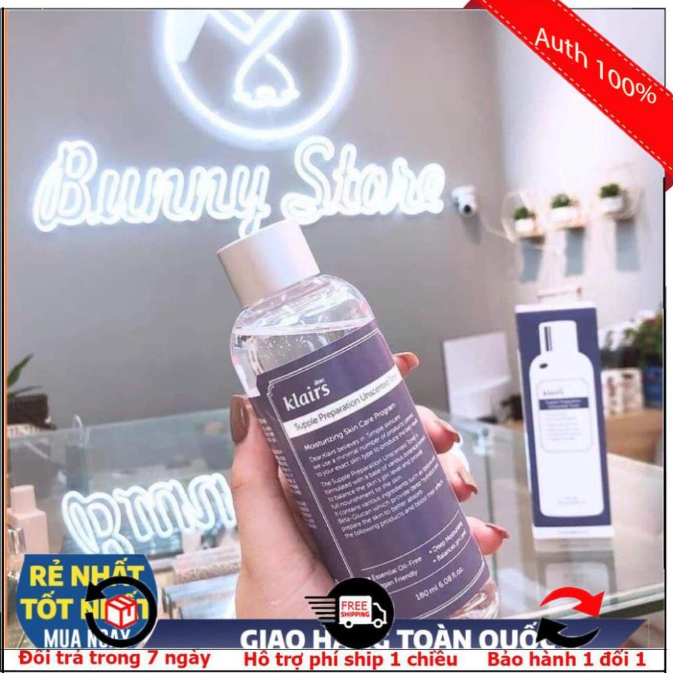 Toner Klairs - nước hoa hồng phục hồi làm dịu da Midnight Blue giảm sưng giảm mụn da trắng sáng 180ml | BigBuy360 - bigbuy360.vn