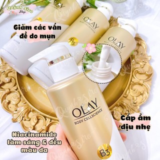 SỮA TẮM OLAY B3+ NIACINAMIDE 500ML