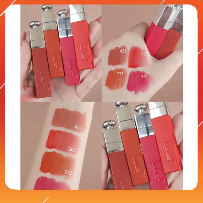 Son kem Dior Addict Lip Tint Fullbox màu 251 641 451 351 541 561 651 491 421 771
