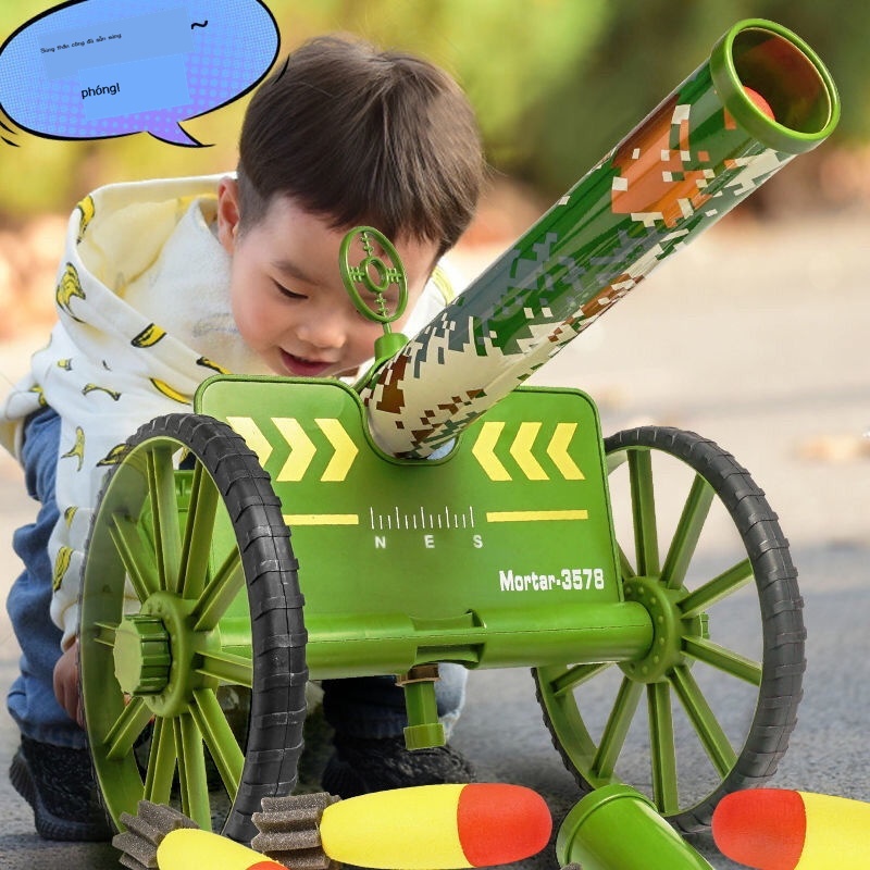Đồ chơi trẻ em phóng súng cối huấn luyện thiết bị bazooka