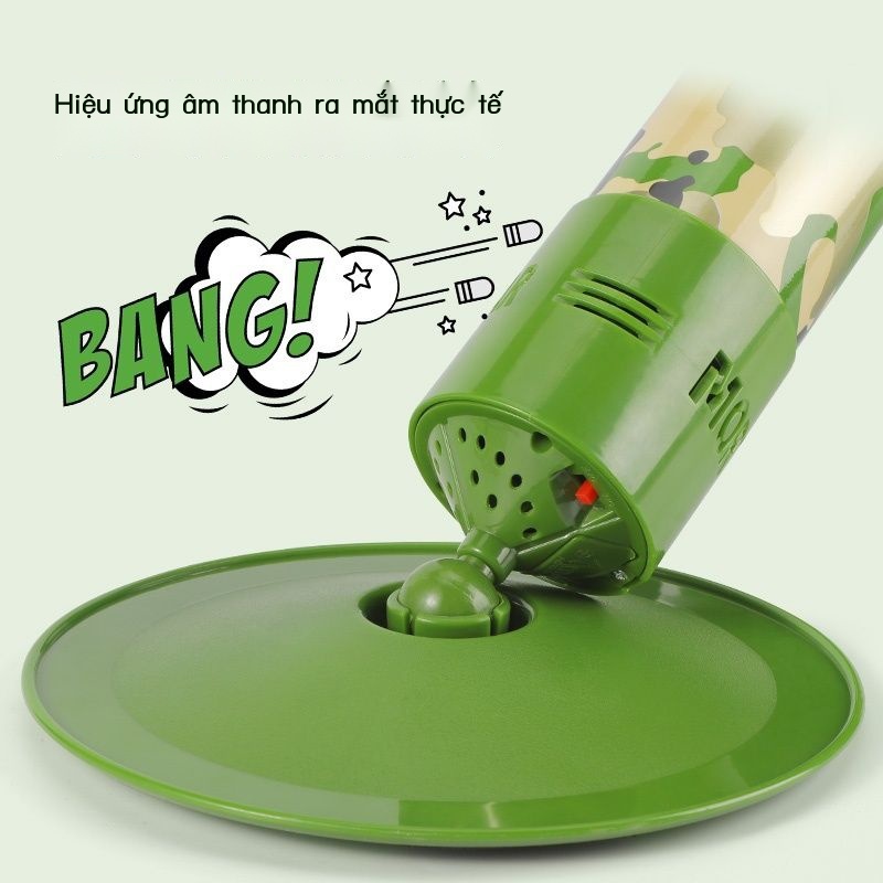 Đồ chơi trẻ em phóng súng cối huấn luyện thiết bị bazooka