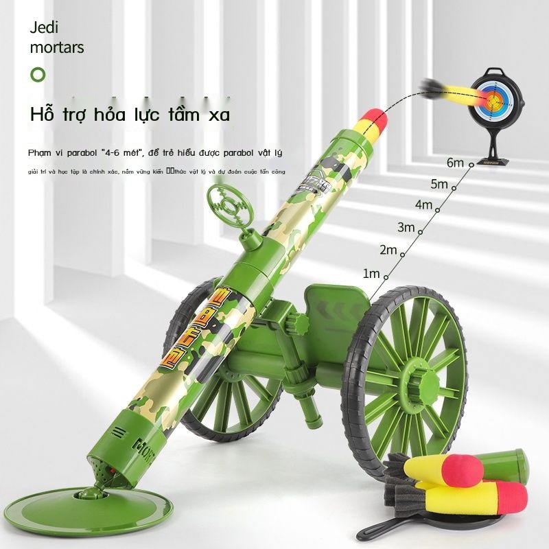 Đồ chơi trẻ em phóng súng cối huấn luyện thiết bị bazooka