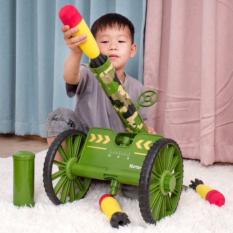 Đồ chơi trẻ em phóng súng cối huấn luyện thiết bị bazooka