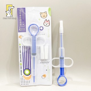 Dụng cụ bơm sữa và thức ăn cho chó mèo dạng ống bơm xi lanh