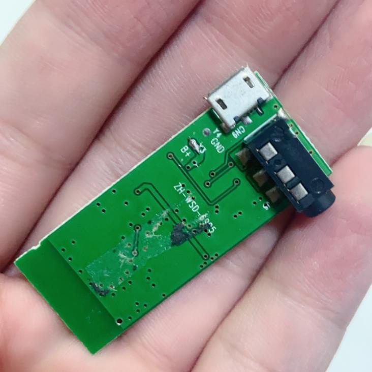 Mạch thu nhạc blutooth hỗ trợ sạc pin hàng tháo nhà máy